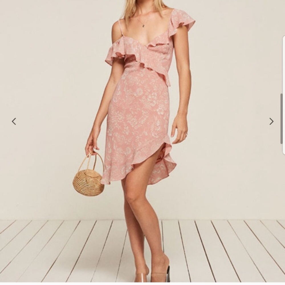 Reformation Adora Dress in Sunburst